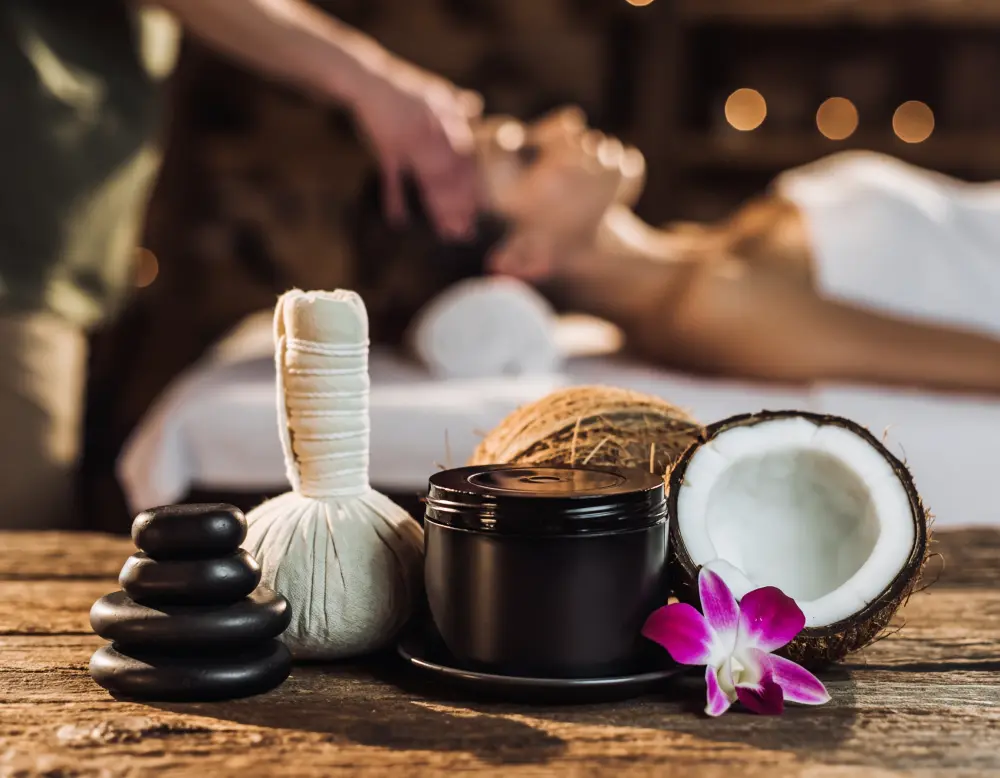 Coconut Oil / Hot Stone Massage